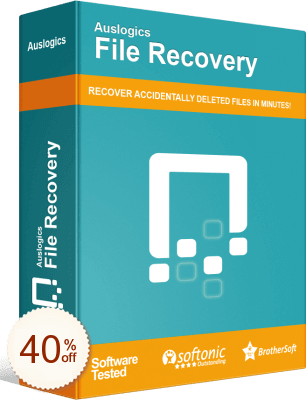 Auslogics File Recovery Discount Coupon Code