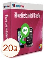 Backuptrans iPhone Line to Android Transfer Discount Coupon