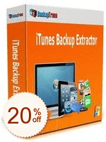 Backuptrans iTunes Backup Extractor Discount Coupon