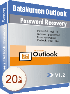DataNumen Outlook Password Recovery Discount Coupon Code
