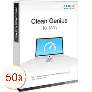 EaseUS CleanGenius For Mac Discount Coupon Code