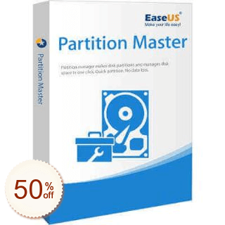 EaseUS Partition Master Discount Coupon Code