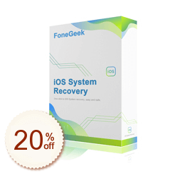 FoneGeek iOS System Recovery Discount Coupon Code