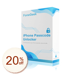 FoneGeek iPhone Passcode Unlocker Discount Coupon