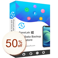 FoneLab - iOS Data Backup and Restore Discount Coupon