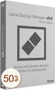 Genie Backup Manager Server Discount Coupon
