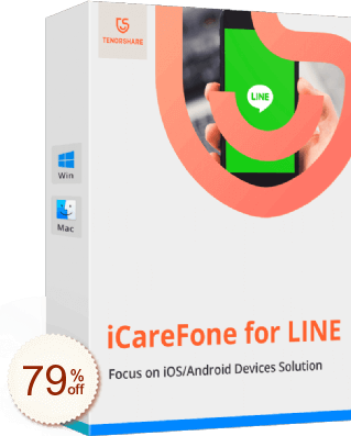 iCareFone - LINE Transfer Discount Coupon