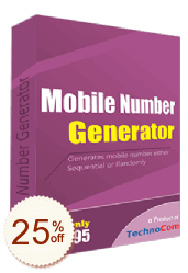 Mobile Number Generator Discount Coupon Code