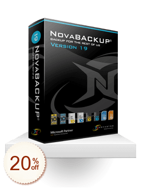 NovaBACKUP PC Code coupon de réduction