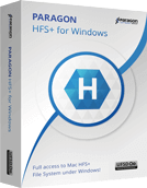 Paragon HFS+ for Windows Boxshot