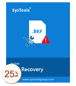 SysTools BKF Repair割引クーポンコード