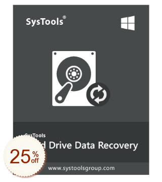 SysTools Hard Drive Data Recovery Discount Coupon Code