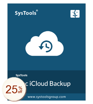 SysTools Mac iCloud Backup Discount Coupon