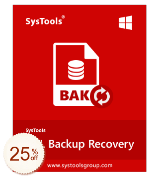 SysTools SQL Backup Recovery Discount Coupon Code