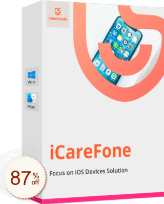 Tenorshare iCareFone割引クーポンコード