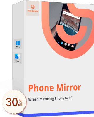 Tenorshare Phone Mirror Discount Coupon