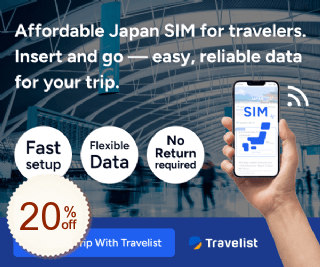 Travelist SIM Discount Coupon