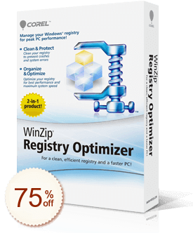 WinZip Registry Optimizer Discount Coupon Code