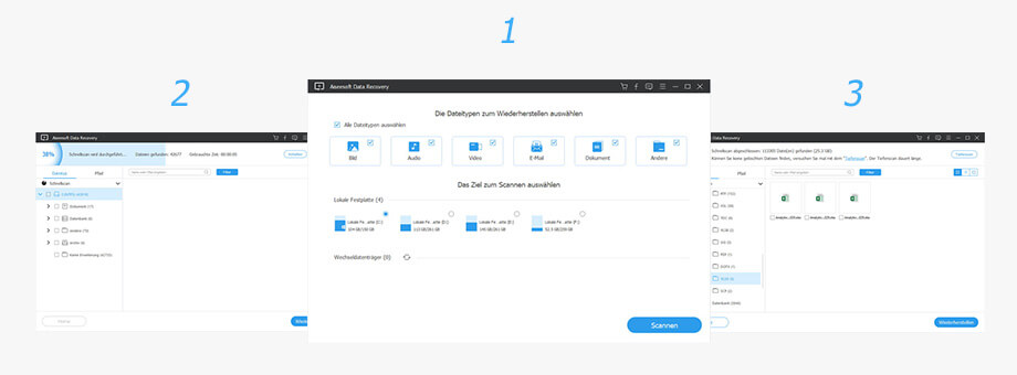 Aiseesoft Data Recovery Screenshot