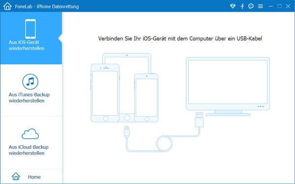 Aiseesoft FoneLab iPhone Datenrettung Screenshot