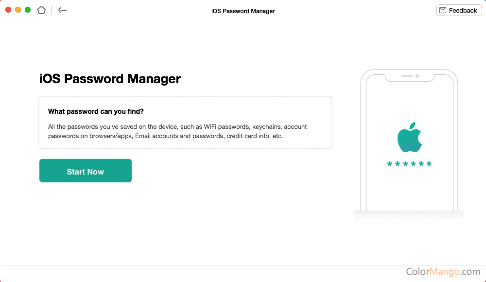 AnyUnlock - Password Manager Screenshot
