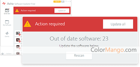 Avira Software Updater Pro Screenshot