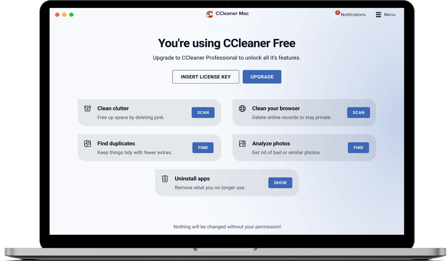 CCleaner for Mac Screenshot