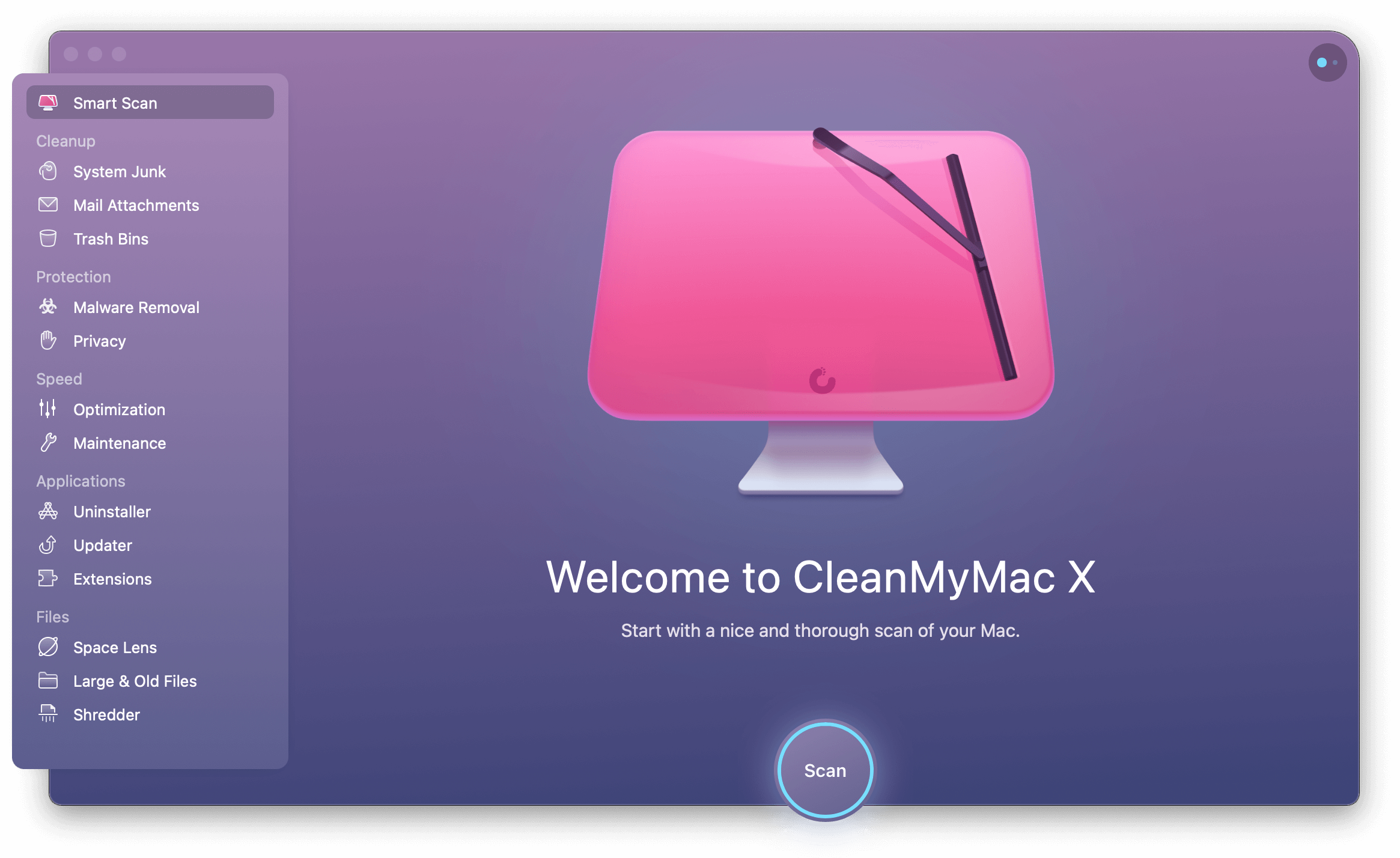 CleanMyMac Screenshot