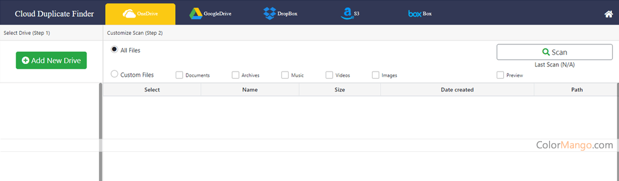 Cloud Duplicate Finder Screenshot