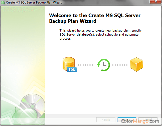 MSP360 Backup for MS SQL Server Screenshot