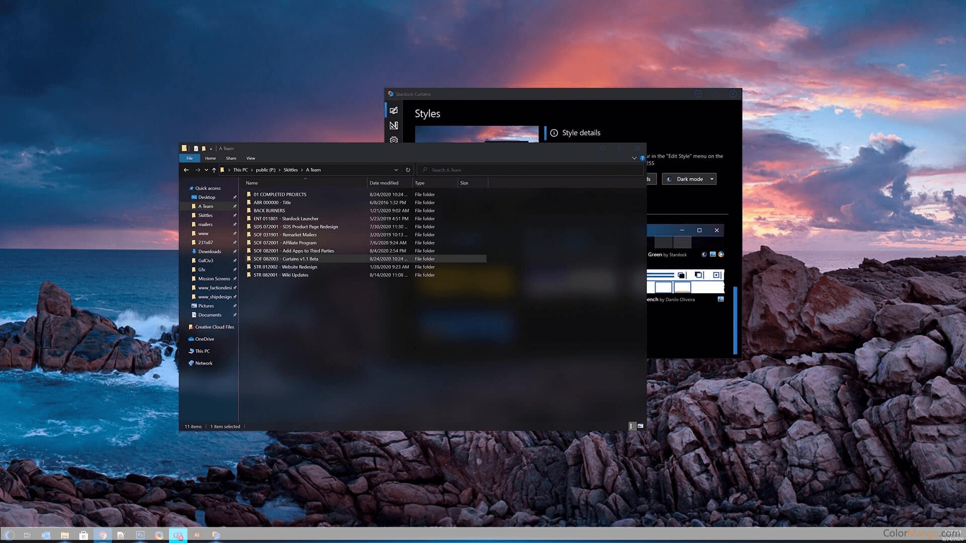 Curtains Screenshot