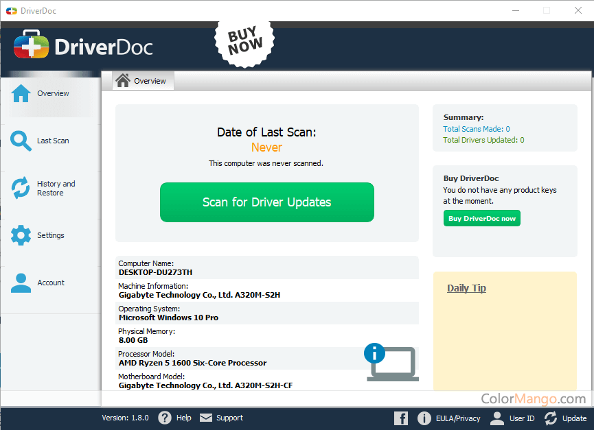 DriverDoc Screenshot