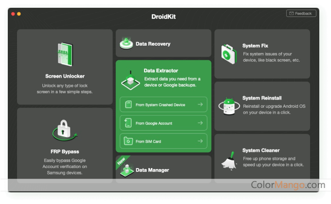 DroidKit - Data Extractor Screenshot
