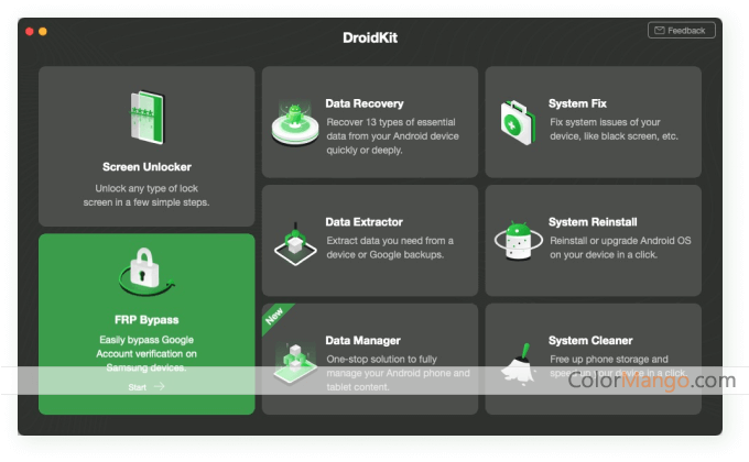 DroidKit - FRP Bypass Screenshot