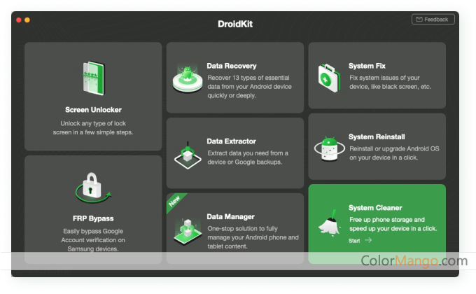 DroidKit - System Cleaner Screenshot