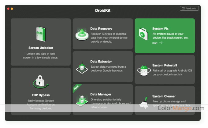 DroidKit - System Fix Screenshot