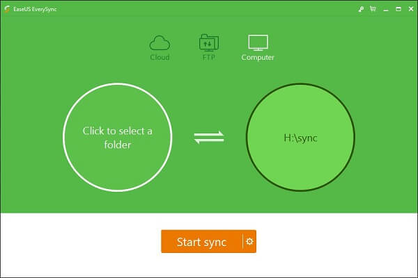 EaseUS EverySync Screenshot