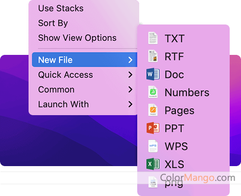 iBoysoft MagicMenu Screenshot