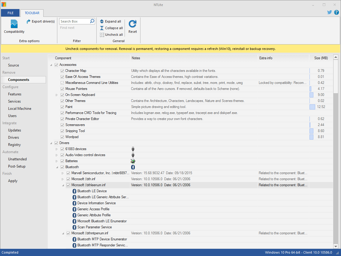 NTLite Screenshot