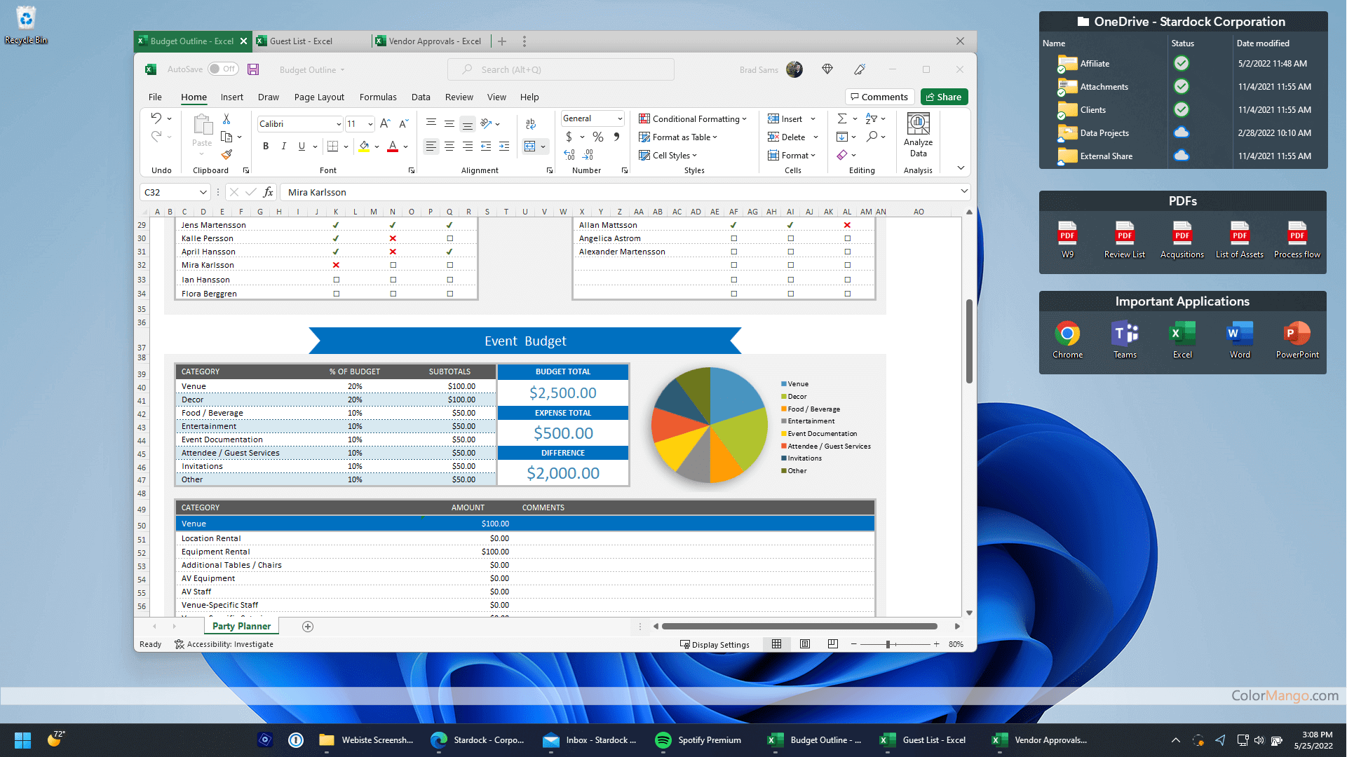 Object Desktop Screenshot