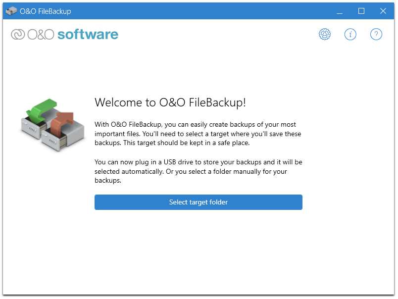 O&O FileBackup Screenshot