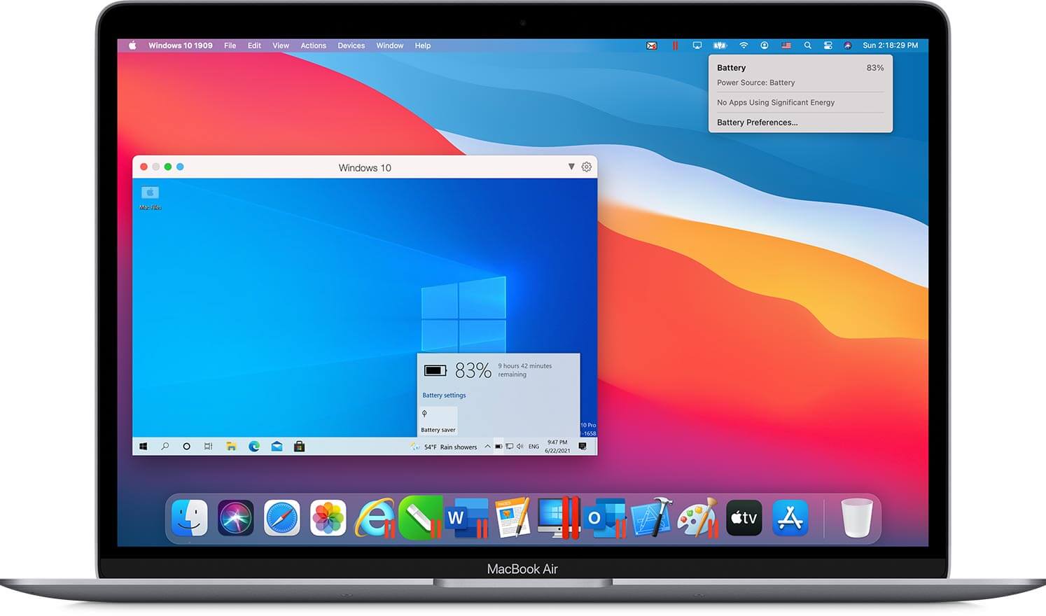 Parallels Desktop for Mac Screenshot