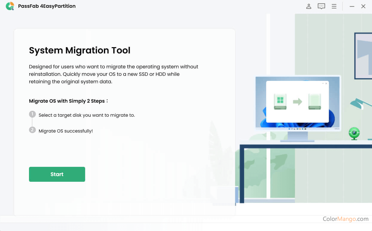 PassFab 4EasyPartition Screenshot