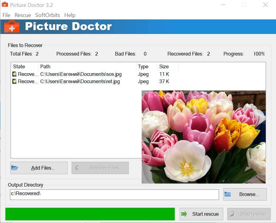 SoftOrbits Picture Doctor Screenshot