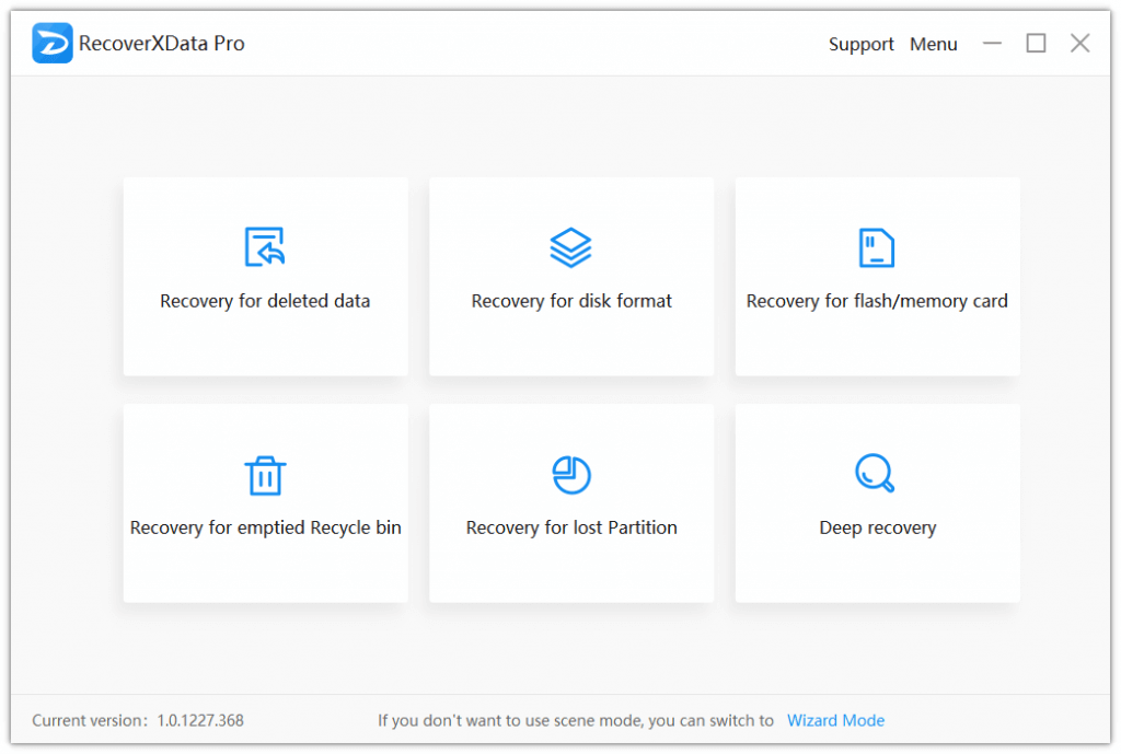 RecoverXData Screenshot