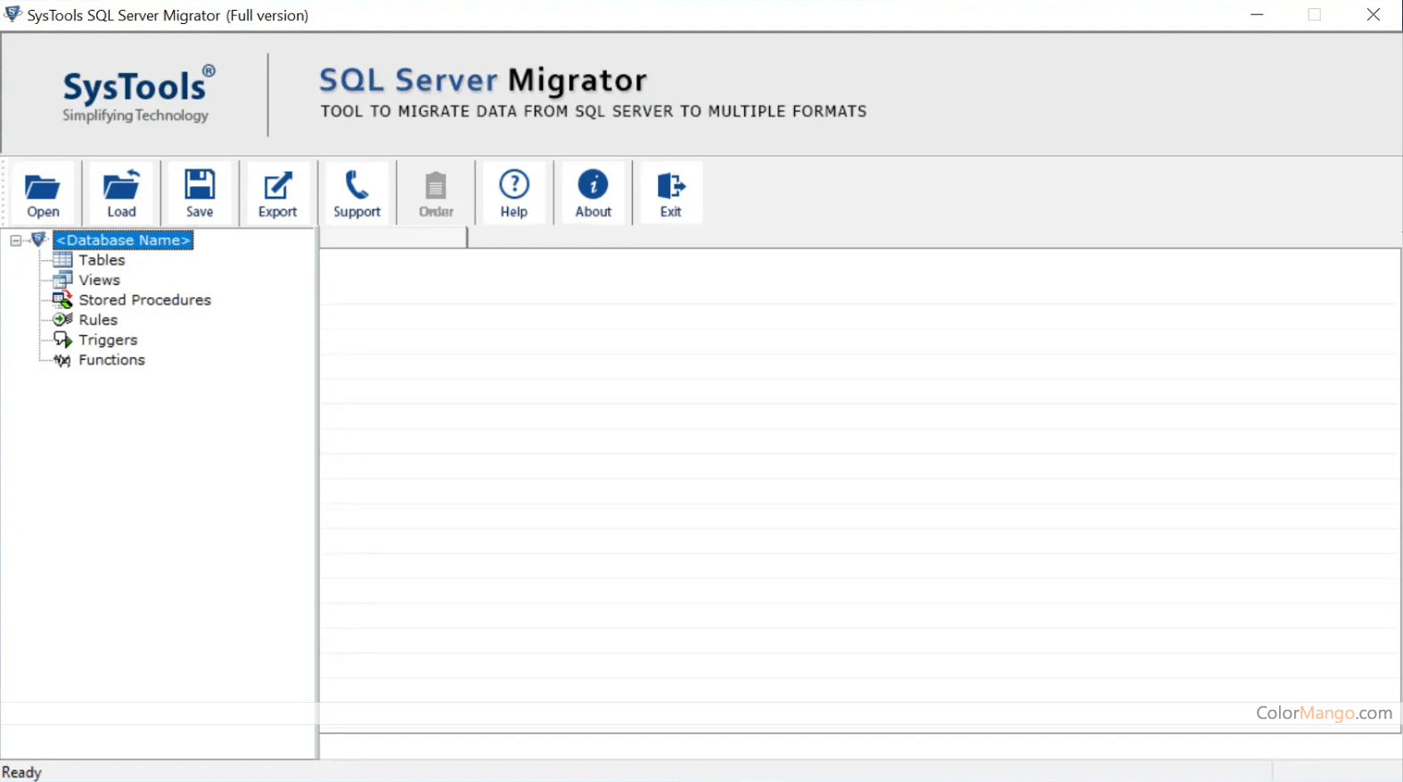 SysTools SQL Server Migrator Screenshot