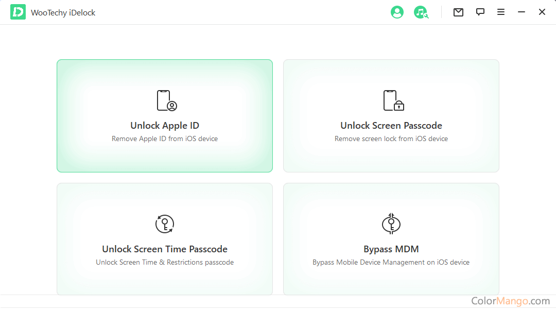 WooTechy iDelock Screenshot